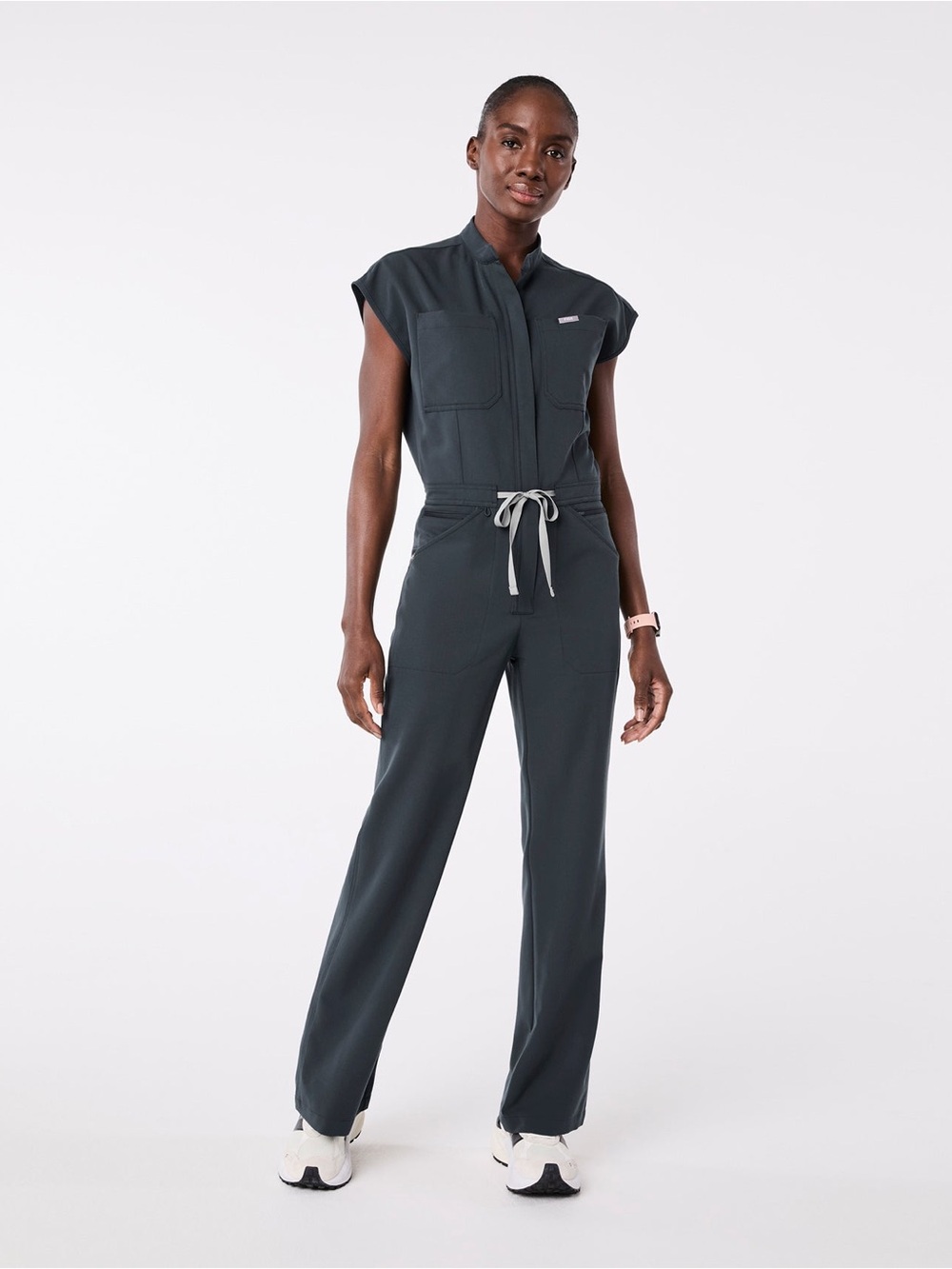 FIGS Rafaela Wide-Leg ScrubJumpsuit